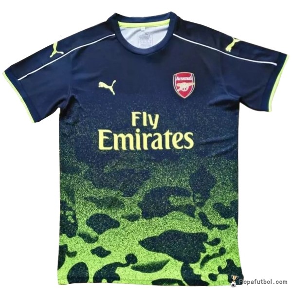 Camiseta Entrenamiento Arsenal 2017/18 Verde Azul